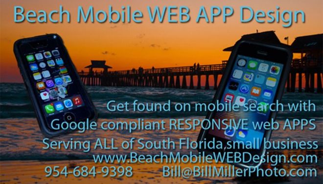 Beach mobile web app developement and hosting solutions
